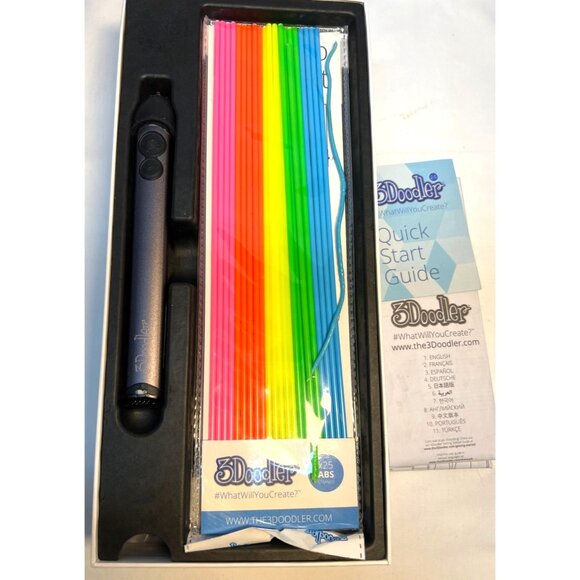 3Doodler 2.0 3D Printing Pen With Quick Start Guide & Filaments - Picture 7 of 8